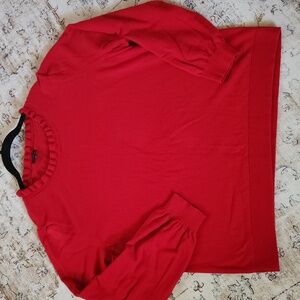 Talbots Women's Red Crew Neck Sweater Size 2X